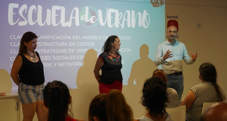 Comenzó la quinta edición de la Escuela de Verano para Emprendedores