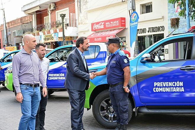 La Municipalidad de Escobar incorporó 13 móviles de Prevención Comunitaria