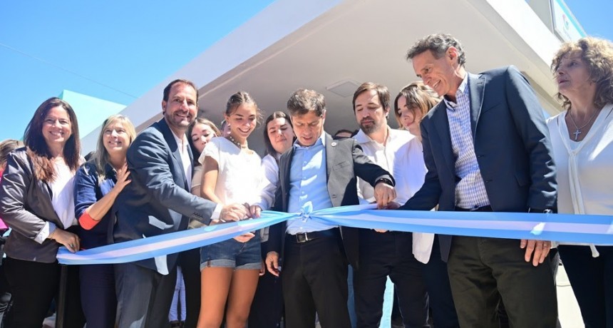 Axel Kicillof y Ariel Sujarchuk inauguraron un jardín de infantes y un Centro de Atención Primaria de la Salud en Matheu