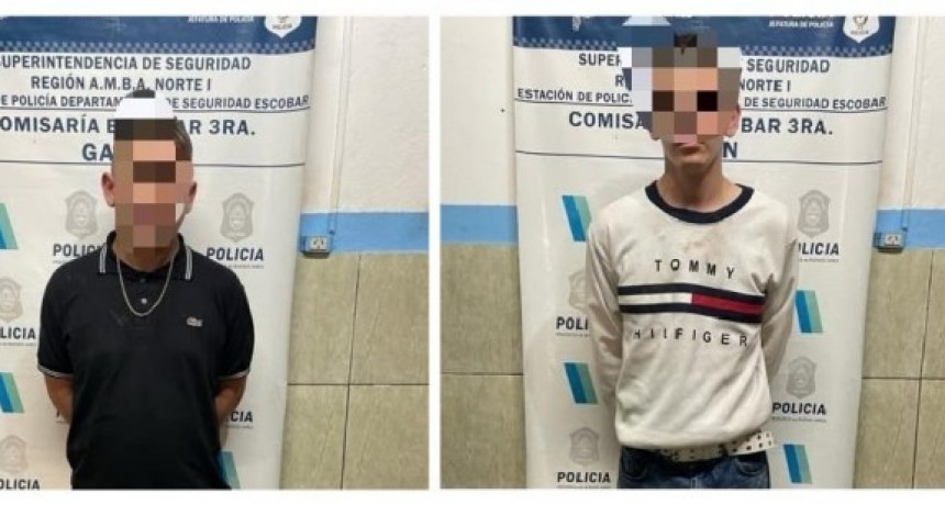 Detuvieron a tres delincuentes en Garín gracias a la detección del Centro de Monitoreo