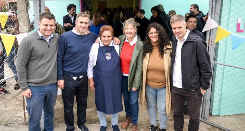 Achaval, Alvarez Rodriguez y Barrios inauguraron reformas de un Centro Comunitario 