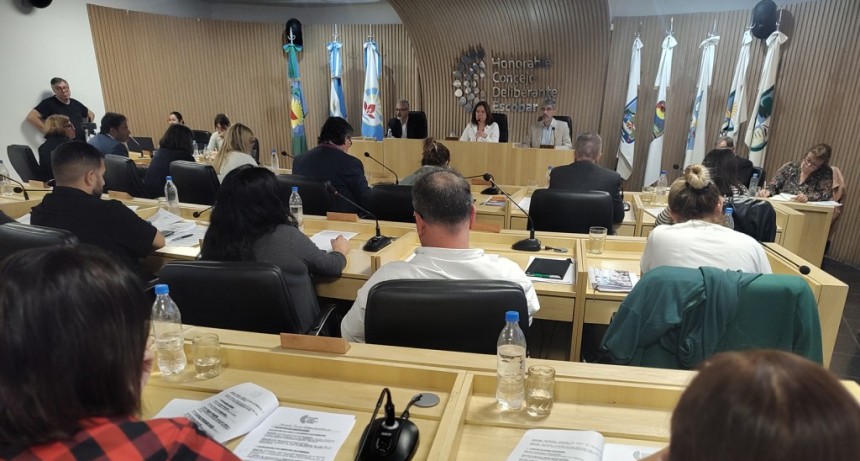 En el Concejo Deliberante de Escobar se aprobaron proyectos de innovación tecnológica en la gestión municipal