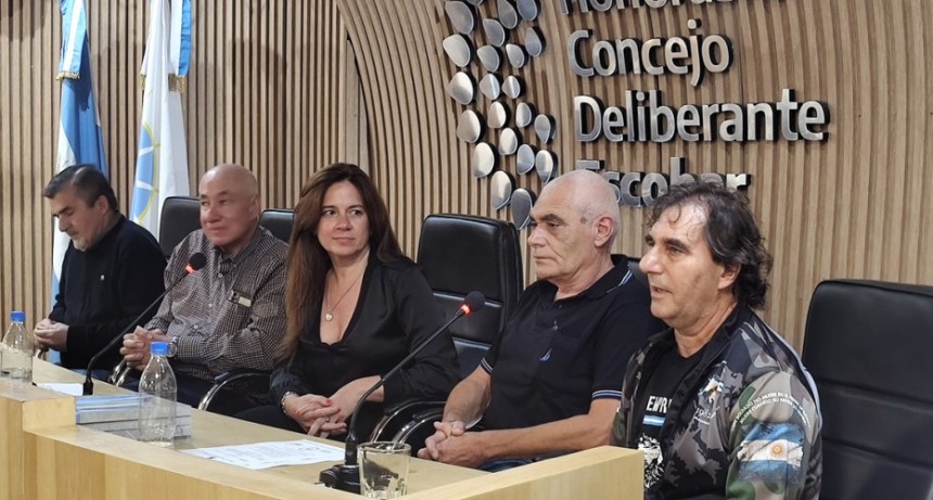 El Concejo Deliberante distinguió a los Veteranos de Malvinas