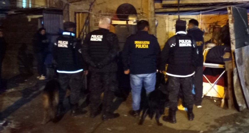 Otro golpe al narcomenudeo gracias al trabajo conjunto entre la Bonaerense y la Policía Municipal