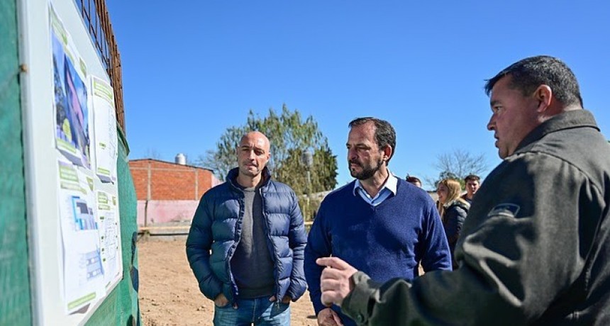 Garín: comenzó la construcción del nuevo Centro de Artes y Oficios del barrio Villa Angélica