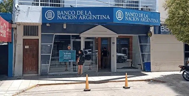 La Policía Municipal y el Centro de Monitoreo, claves para frustrar un robo al Banco Nación de Escobar