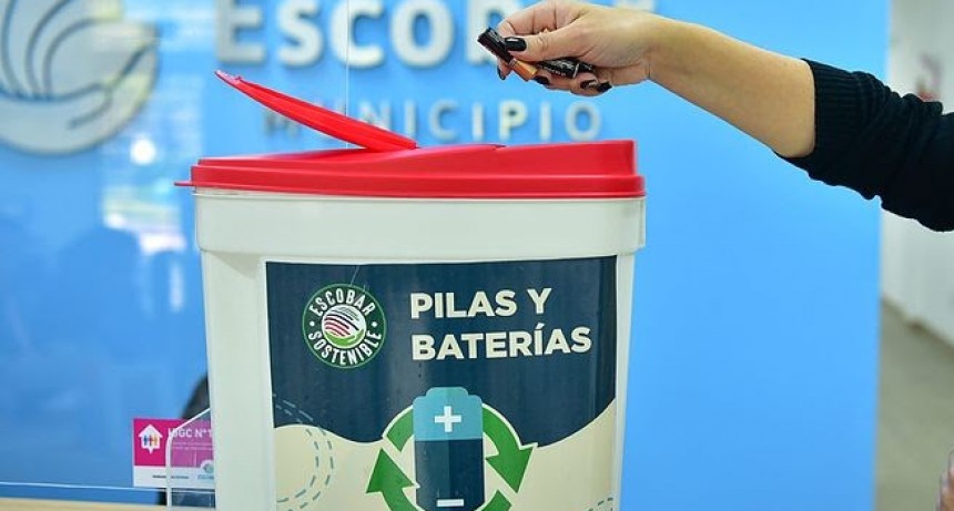 Escobar Sostenible: en una semana se recolectaron 200 kilos de pilas y baterías en desuso y la campaña municipal se extenderá hasta el 20 de octubre 