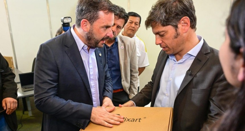 Ariel Sujarchuk y Axel Kicillof recorrieron Escobar Innova y se reunieron con 120 empresarios de la región para potenciar el desarrollo productivo